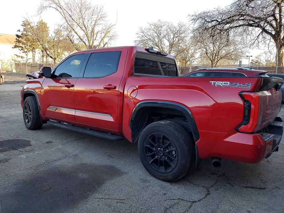 2024 Toyota Tundra VIN 5TFWC5DB6RX043644 COPART salvage auction — FRONT END, Il - Certificate Of Title, sold $12,500 on 2026-07-14 (photo 2)