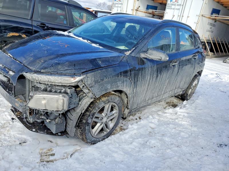 2019 Hyundai Kona VIN KM8K12AA3KU285972 COPART salvage auction — FRONT END, Qc - Gravement Accidente, sold $1,950 on 2026-07-07 (photo 1)