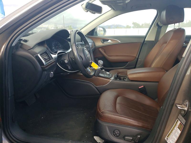 2014 Audi A6 VIN WAUGFAFC4EN079930 COPART salvage auction — MECHANICAL, Ca - Cert Of Title Or Salvage Acq, sold $1,300 on 2026-07-08 (photo 7)