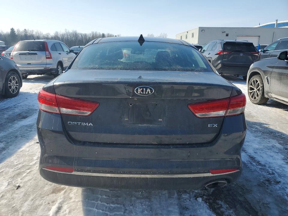 2017 Kia Optima VIN 5XXGU4L33HG130669 COPART salvage auction — FRONT END, Salvage Title, sold $175 on 2026-07-14 (photo 6)