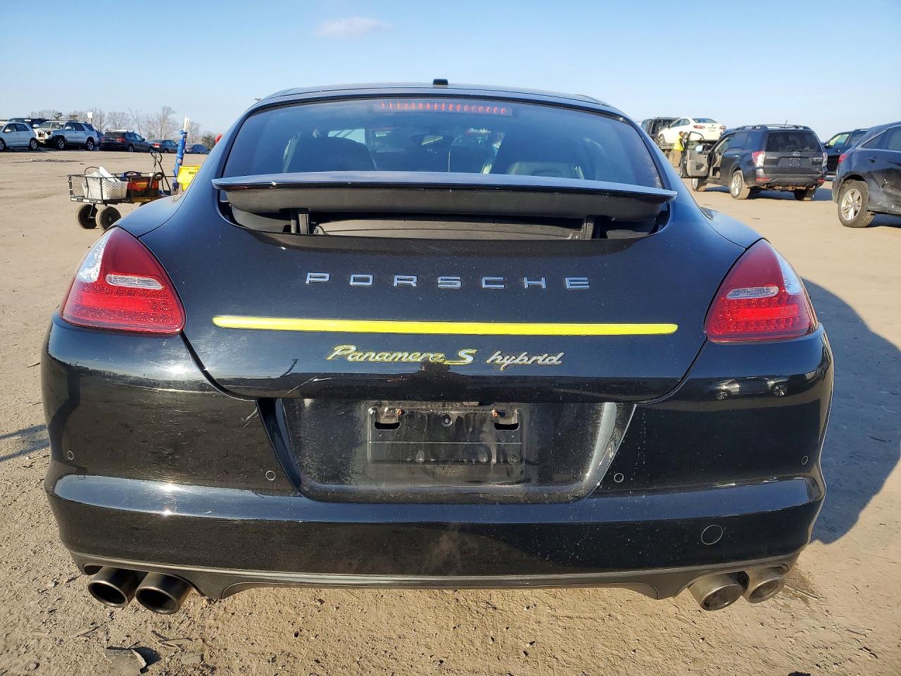 2012 Porsche Panamera VIN WP0AD2A70CL045202 COPART salvage auction — Undercarriage, VA - CERTIFICATE OF TITLE, sold $4,200 on 2026-03-25 (photo 6)