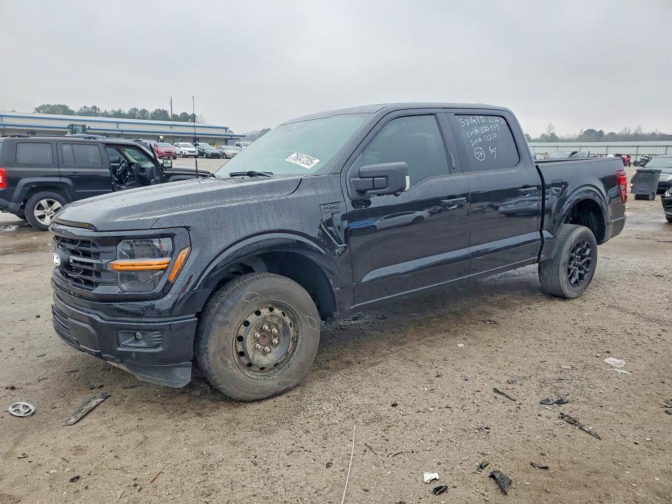 2024 Ford F-150 VIN 1FTEW3K52RKE25459 COPART salvage auction — FRONT END, Sc - Cert Of Title-Salvage, sold $13,900 on 2026-07-04 (photo 1)