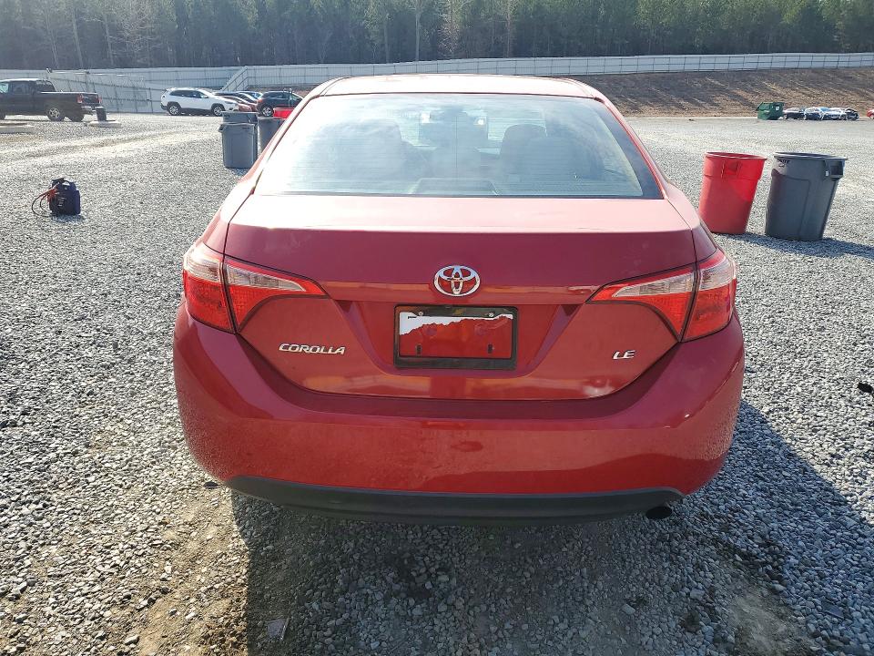 2018 Toyota Corolla VIN 5YFBURHE8JP775798 COPART salvage auction — FRONT END, Nc - Salvage Certificate Of Title, sold $2,150 on 2026-07-09 (photo 6)