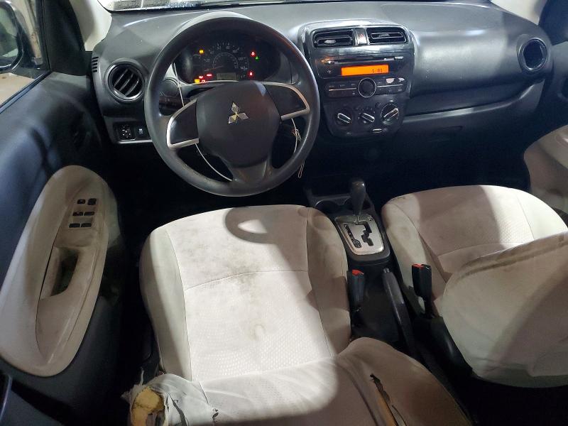 2017 Mitsubishi Mirage VIN ML32F3FJ9HHF08754 COPART salvage auction — FRONT END, Salvage Title, sold $975 on 2026-07-20 (photo 8)