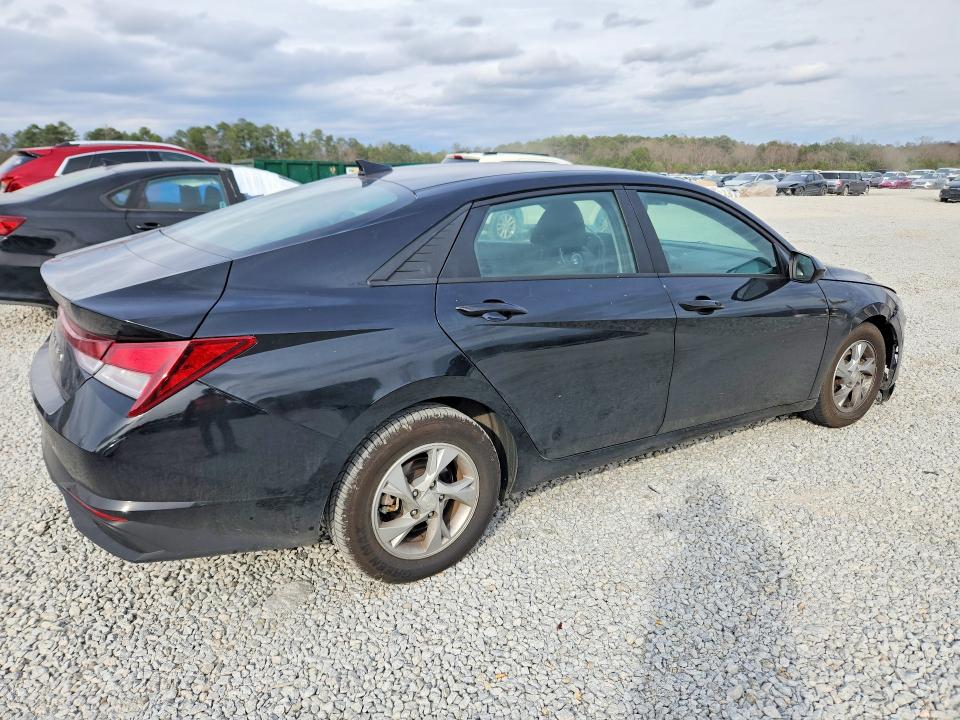 2023 Hyundai Elantra VIN KMHLL4AGXPU441530 COPART salvage auction — SIDE, Ga - Cert Of Title-Salvage, sold $4,300 on 2026-07-09 (photo 3)