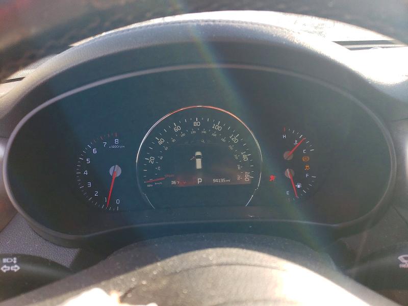 2016 Kia Sorento VIN 5XYPKDA57GG066995 COPART salvage auction — FRONT END, Salvage Title, sold $2,550 on 2026-07-17 (photo 9)