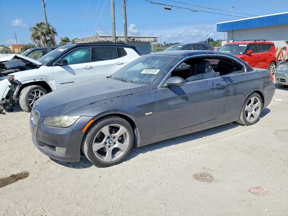 2008 BMW 3er VIN WBAWL13578PX17977 COPART salvage auction — REAR END, Fl - Cert Of Title Slvg Rebuildable, sold $275 on 2026-07-07 (photo 1)