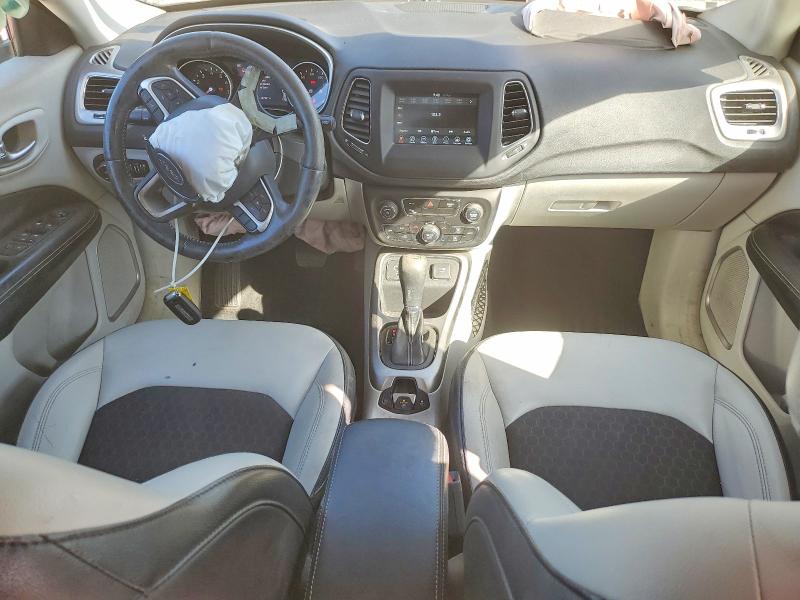 2018 Jeep Compass VIN 3C4NJCBB5JT256996 COPART salvage auction — FRONT END, Fl - Cert Of Title Slvg Rebuildable, sold $3,550 on 2026-07-16 (photo 8)