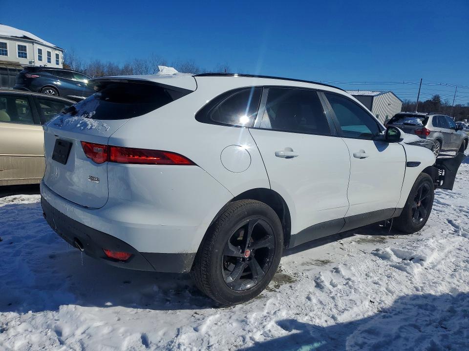 2019 Jaguar F-pace VIN SADCJ2FXXKA610919 COPART salvage auction — FRONT END, Ma - Cert Of Title-Salvage, sold $250 on 2026-07-23 (photo 3)