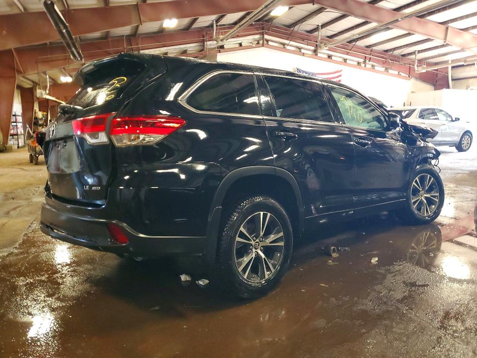 2018 Toyota Highlander VIN 5TDBZRFH7JS880998 COPART salvage auction — SIDE, Mi - Certificate Of Title, sold $550 on 2026-07-24 (photo 3)