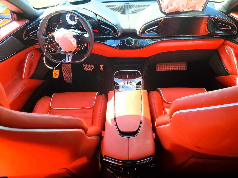2024 Ferrari Purosangue VIN ZSG06VTA0R0302192 COPART salvage auction — FRONT END, Ca - Salvage Certificate, sold $207,000 on 2026-07-28 (photo 8)