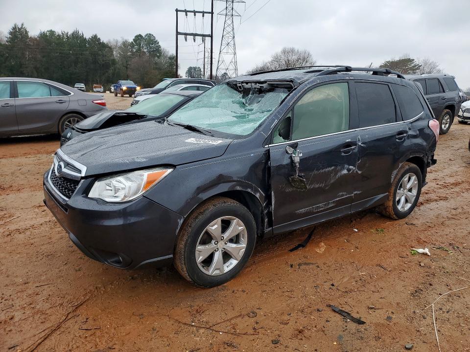 2015 Subaru Forester VIN JF2SJARC3FH823817 COPART salvage auction — ROLLOVER, NC - SALVAGE CERTIFICATE OF TITLE, sold $175 on 2026-07-27 (photo 1)
