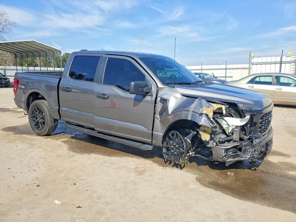 2024 Ford F-150 VIN 1FTEW2LP5RKF38283 COPART salvage auction — FRONT END, Sc - Cert Of Title-Salvage, sold $14,800 on 2026-08-24 (photo 4)