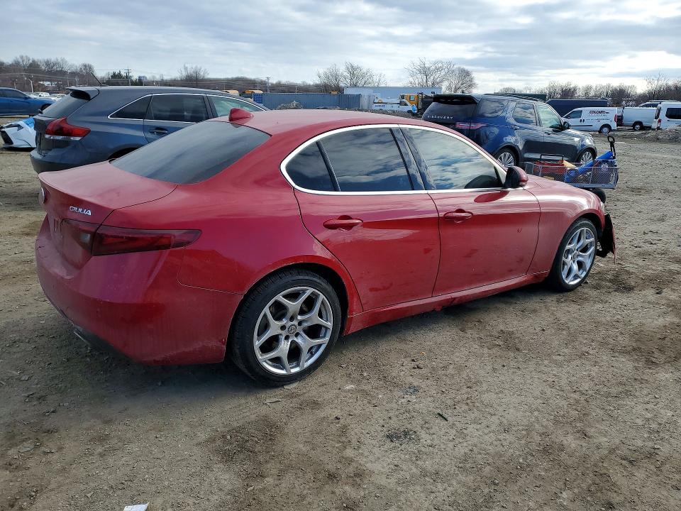 2019 Alfa romeo Giulia VIN ZARFANBN0K7622157 COPART salvage auction — FRONT END, Id - Salvage Certificate Of Title, sold $2,800 on 2026-07-07 (photo 3)