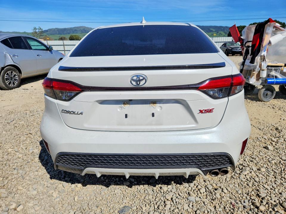 2021 Toyota Corolla VIN 5YFT4MCE3MP066103 COPART salvage auction — FRONT END, Ca - Salvage Certificate, sold $8,400 on 2026-07-09 (photo 6)
