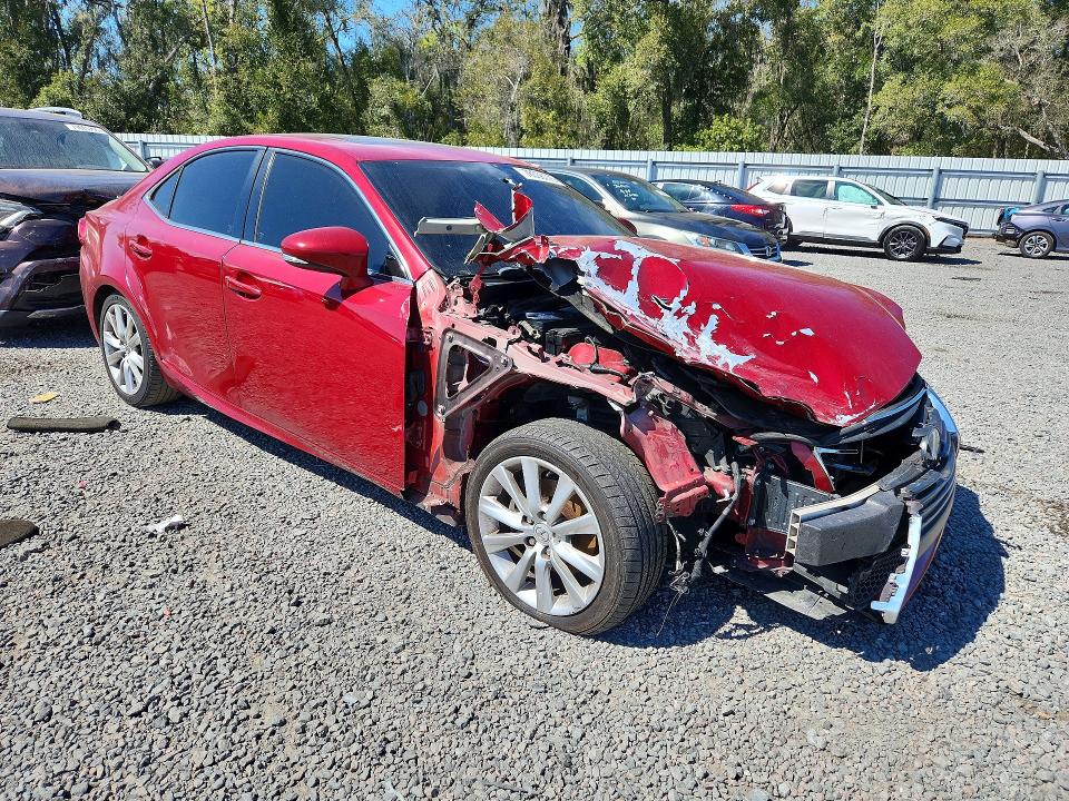 2015 Lexus Is VIN JTHBF1D27F5045536 COPART salvage auction — FRONT END, Salvage Title, sold $1,650 on 2026-07-10 (photo 4)