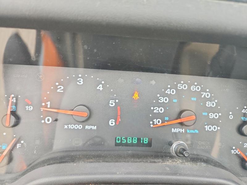 2001 Jeep Wrangler / VIN 1J4FA59S71P336191 COPART salvage auction — ROLLOVER, Ut - Salvage Certificate, sold $1,100 on 2026-07-24 (photo 9)