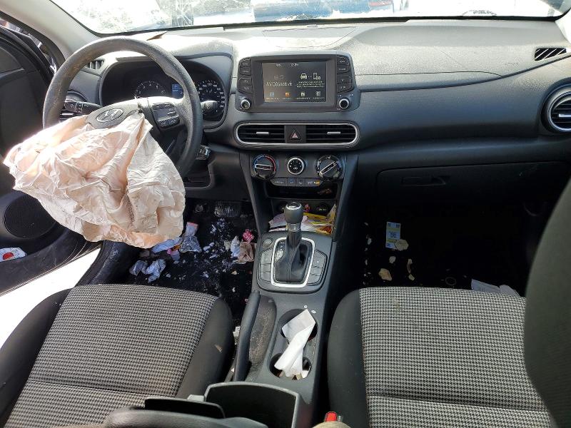 2019 Hyundai Kona VIN KM8K12AA3KU285972 COPART salvage auction — FRONT END, Qc - Gravement Accidente, sold $1,950 on 2026-07-07 (photo 8)