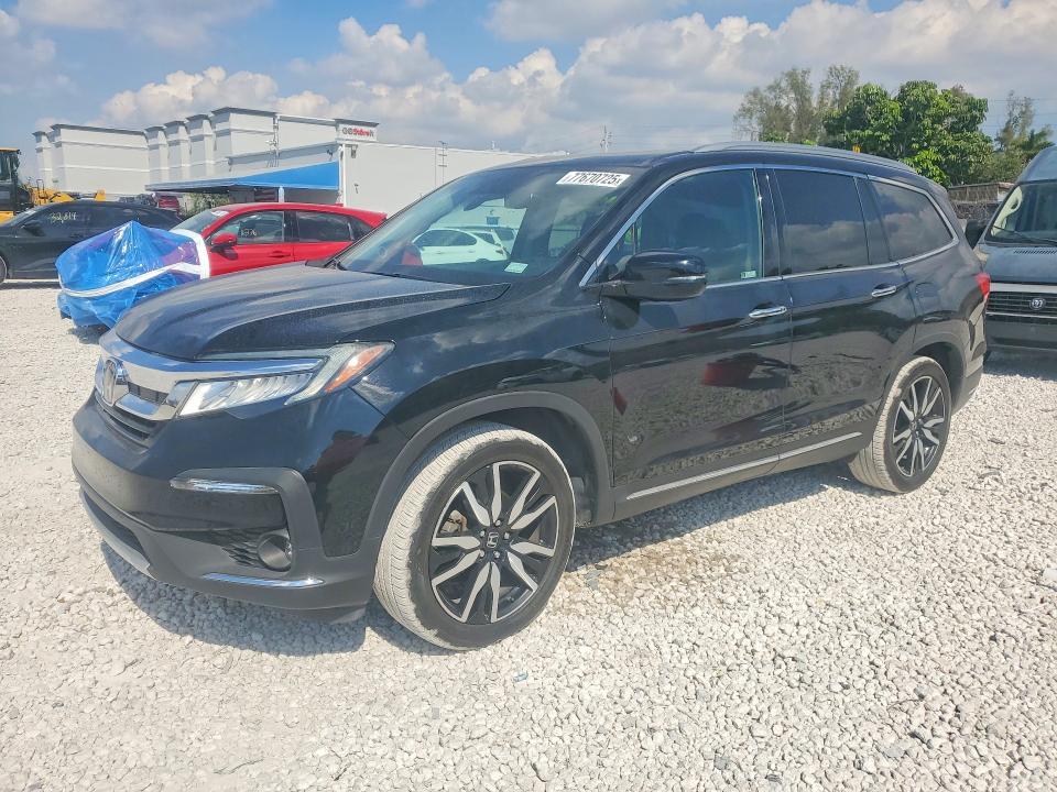 2022 Honda Pilot VIN 5FNYF5H62NB020203 COPART salvage auction — SIDE, FL - CERT OF TITLE SLVG REBUILDABLE, sold $13,800 on 2026-07-28 (photo 1)