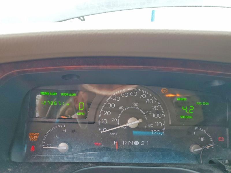 2003 Lincoln TOWN CAR VIN 1LNHM83W13Y630827 COPART salvage auction — SIDE, Va - Cert Of Title-Salvage History, sold $450 on 2026-07-10 (photo 9)