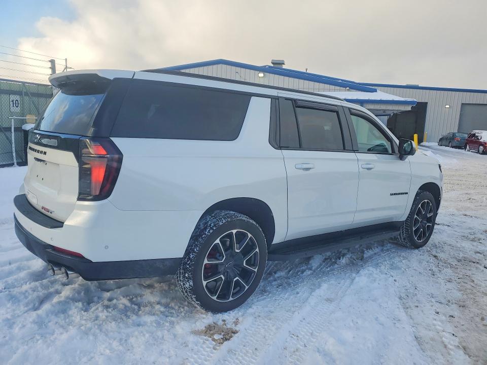 2025 Chevrolet Suburban VIN 1GNS6ERLXSR271347 COPART salvage auction — Water/Flood, NY - MV907A-FLOOD SALVAGE, sold $53,500 on 2026-04-27 (photo 3)