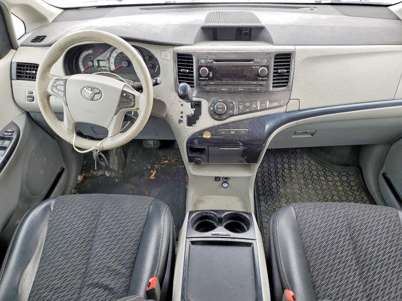 2011 Toyota Sienna VIN 5TDXK3DC3BS175194 COPART salvage auction — FRONT END, ON - PERMIT SALVAGE, sold $2,550 on 2026-07-16 (photo 8)