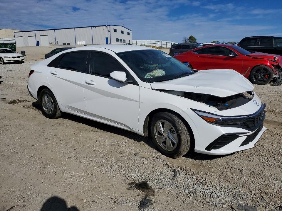 2025 Hyundai Elantra VIN KMHLL4DG0SU078210 COPART salvage auction — FRONT END, Ga - Cert Of Title-Salvage, sold $5,100 on 2026-07-08 (photo 4)