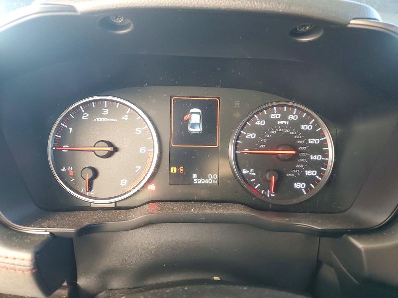 2023 Subaru Wrx VIN JF1VBAL64P9800558 COPART salvage auction — MINOR DENT/SCRATCHES, Ca - Certificate Of Title, sold $14,900 on 2026-07-30 (photo 9)