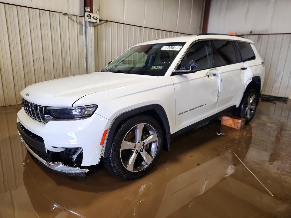 2022 Jeep Grand cherokee VIN 1C4RJKBG5N8519841 — COPART salvage auction photo