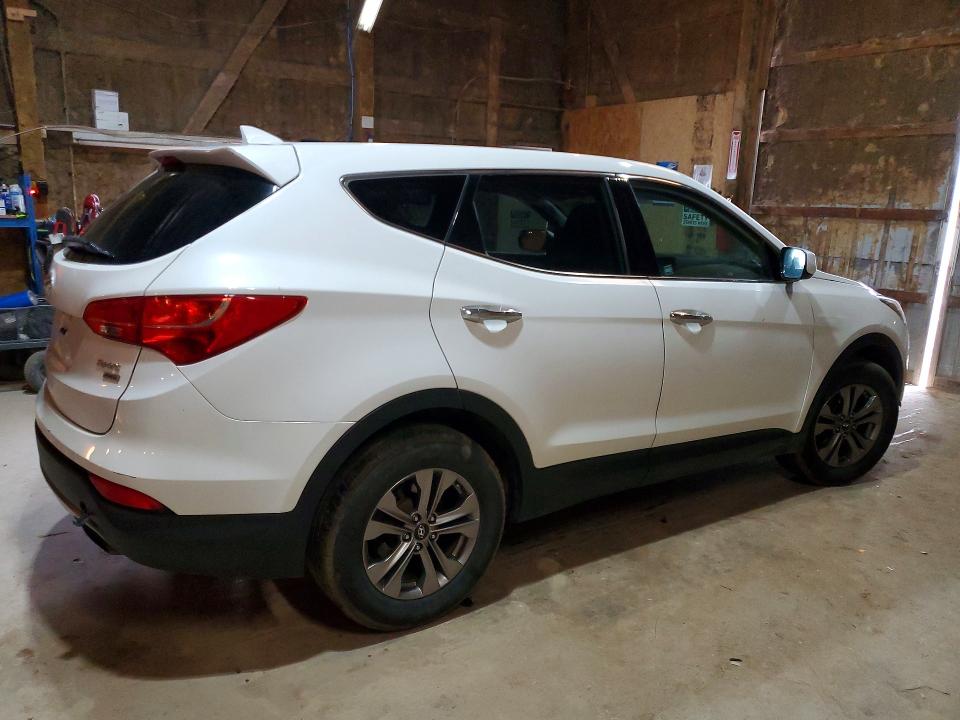 2016 Hyundai Santa fe VIN 5XYZTDLB5GG342468 COPART salvage auction — MECHANICAL, Salvage Title, sold $100 on 2026-07-21 (photo 3)