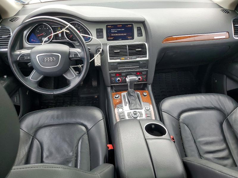 2015 Audi Q7 VIN WA1LGAFE0FD015062 COPART salvage auction — FRONT END, Ms - Cert Of Title-Salvaged, sold $2,000 on 2026-07-09 (photo 8)