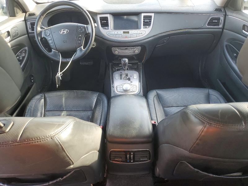 2013 Hyundai Genesis VIN KMHGC4DH4DU221284 COPART salvage auction — FRONT END, Oh - Certificate Of Title, sold $275 on 2026-07-02 (photo 8)