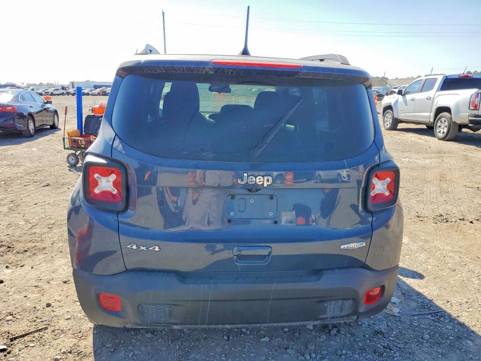 2022 Jeep Renegade VIN ZACNJDB14NPN80724 COPART salvage auction — FRONT END, Tx - Certificate Of Title, sold $3,250 on 2026-08-17 (photo 6)