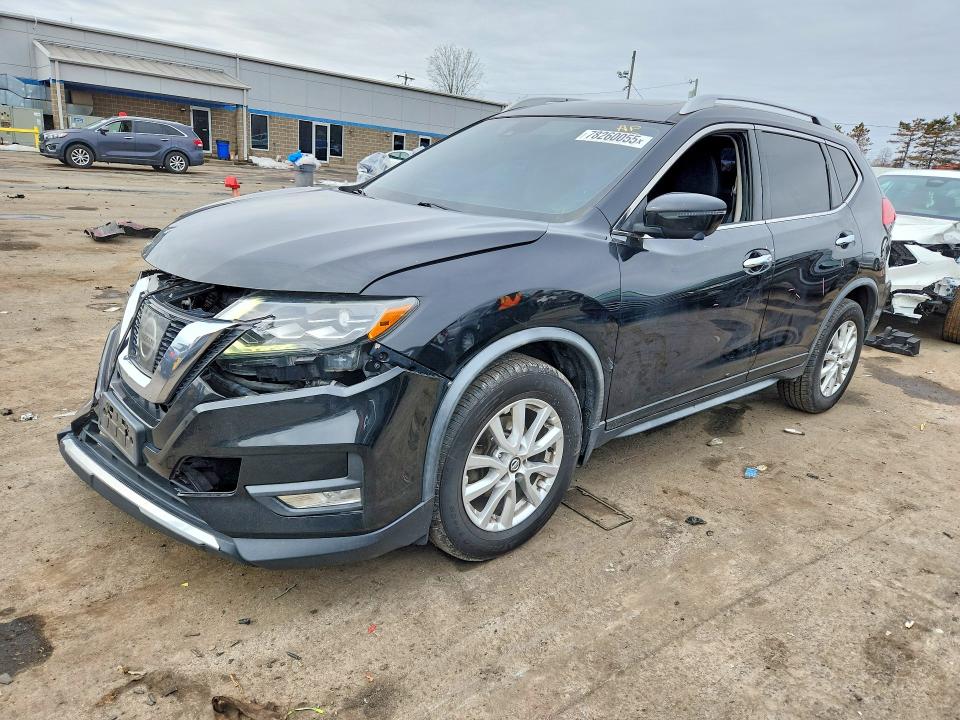 2017 Nissan Rogue VIN JN8AT2MV1HW279713 COPART salvage auction — FRONT END, Nj - Cert Of Title-Salvage, sold $1,650 on 2026-07-10 (photo 1)