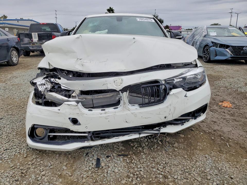 2016 BMW 3er VIN WBA8E9C57GK647958 COPART salvage auction — FRONT END, Ca - Salvage Certificate, sold $1,150 on 2026-07-31 (photo 5)