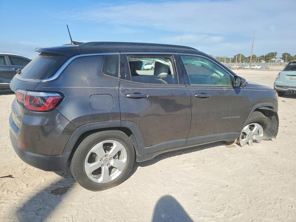 2018 Jeep Compass VIN 3C4NJCBB5JT256996 COPART salvage auction — FRONT END, Fl - Cert Of Title Slvg Rebuildable, sold $3,550 on 2026-07-16 (photo 3)