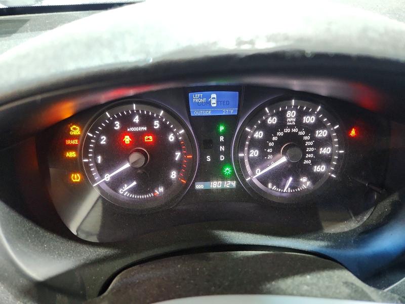 2007 Lexus ES VIN JTHBJ46G072146073 COPART salvage auction — FRONT END, Nh - Cert Of Title-Salvage, sold $775 on 2026-07-14 (photo 9)