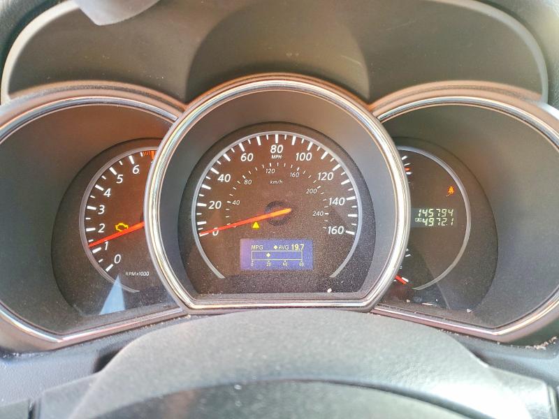 2014 Nissan Murano VIN JN8AZ1MU6EW406693 COPART salvage auction — FRONT END, Mo - Dealer Only Clean Title, sold $450 on 2026-07-14 (photo 9)