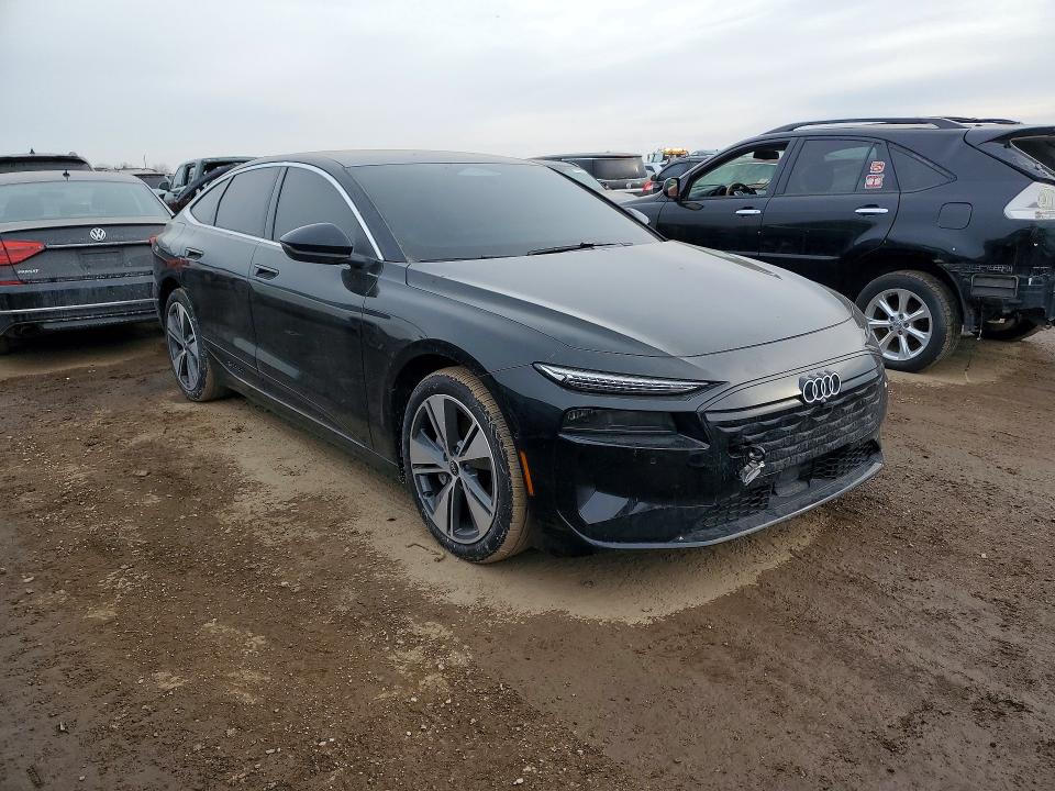 2025 Audi A6 VIN WAU2DAGH2SA016483 COPART salvage auction — REAR END, Il - Salvage Certificate, sold $27,500 on 2026-07-07 (photo 4)