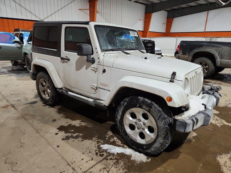 2015 Jeep Wrangler / VIN 1C4AJWBG5FL556391 COPART salvage auction — FRONT END, Salvage Title, sold $600 on 2026-07-28 (photo 4)