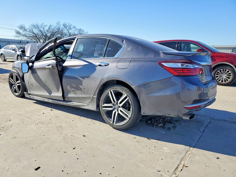 2016 Honda Accord VIN 1HGCR2F56GA220203 COPART salvage auction — FRONT END, Tx - Nonrepairable Title, sold $875 on 2026-07-09 (photo 2)