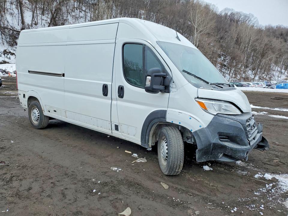 2026 Ram Promaster 2500 VIN 3C6LRVDG9TE153860 COPART salvage auction — FRONT END, Va - Non-Repairable Certificate, sold $7,800 on 2026-07-22 (photo 4)