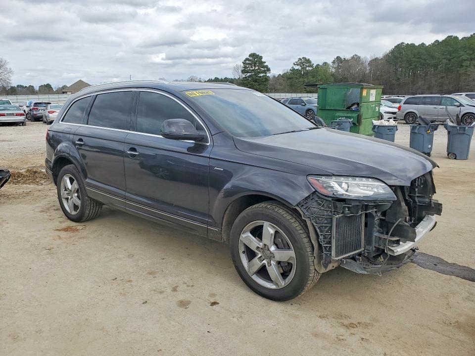 2015 Audi Q7 VIN WA1LGAFE0FD015062 COPART salvage auction — FRONT END, Ms - Cert Of Title-Salvaged, sold $2,000 on 2026-07-09 (photo 4)