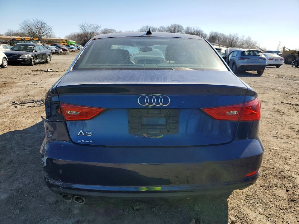 2015 Audi A3 VIN WAUCCGFF7F1023123 COPART salvage auction — REAR END, Md - Cert Of Salvage > 75% Damage, sold $1,100 on 2026-07-23 (photo 6)