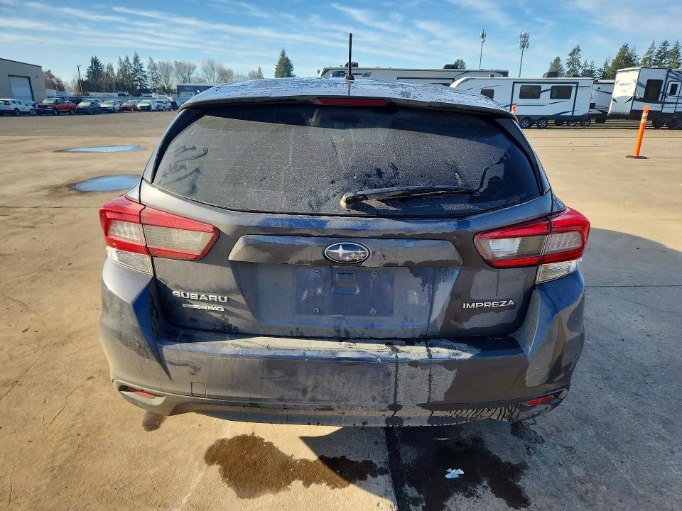 2023 Subaru Impreza VIN 4S3GTAB65P3708640 COPART salvage auction — FRONT END, Or - Lien Papers Salvage, sold $2,000 on 2026-08-24 (photo 6)