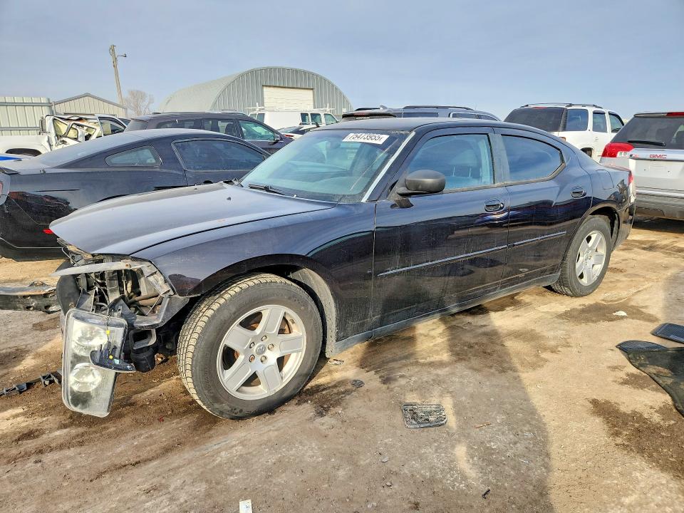 2007 Dodge Charger VIN 2B3KA43R07H869938 COPART salvage auction — FRONT END, Id - Salvage Certificate Of Title, sold $325 on 2026-07-29 (photo 1)