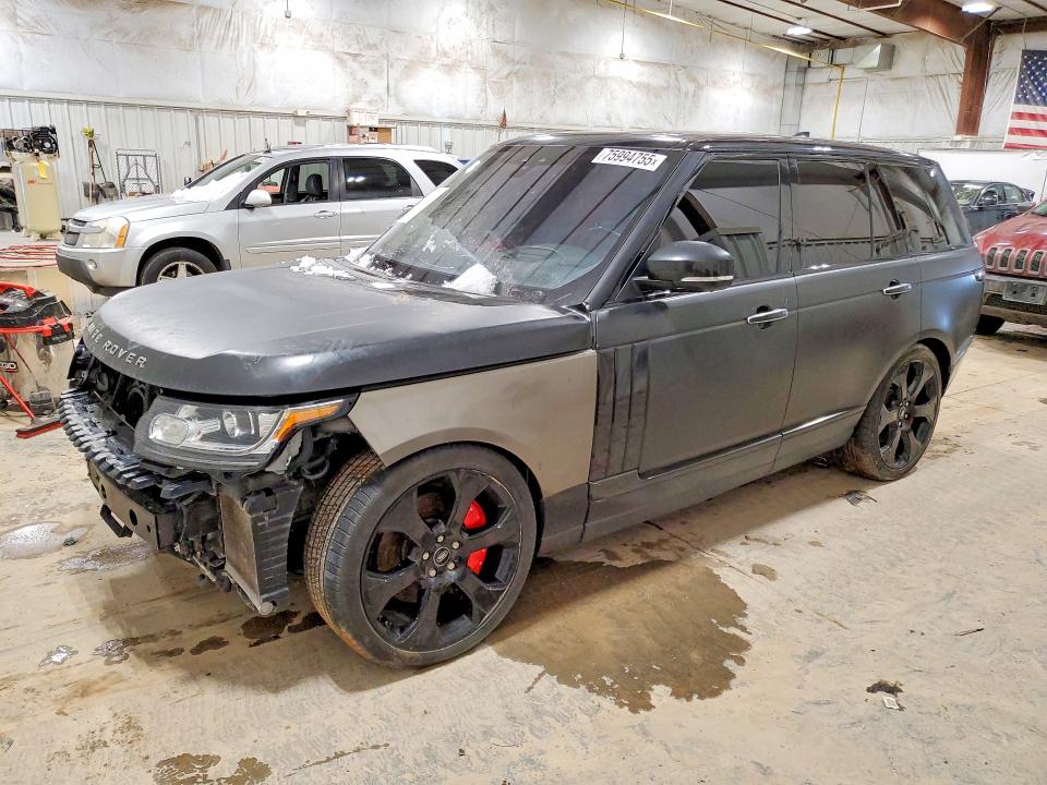 2017 Land rover RANGE ROVER VIN SALGV2FE1HA353134 COPART salvage auction — MECHANICAL, Salvage Title, sold $3,000 on 2026-07-29 (photo 1)