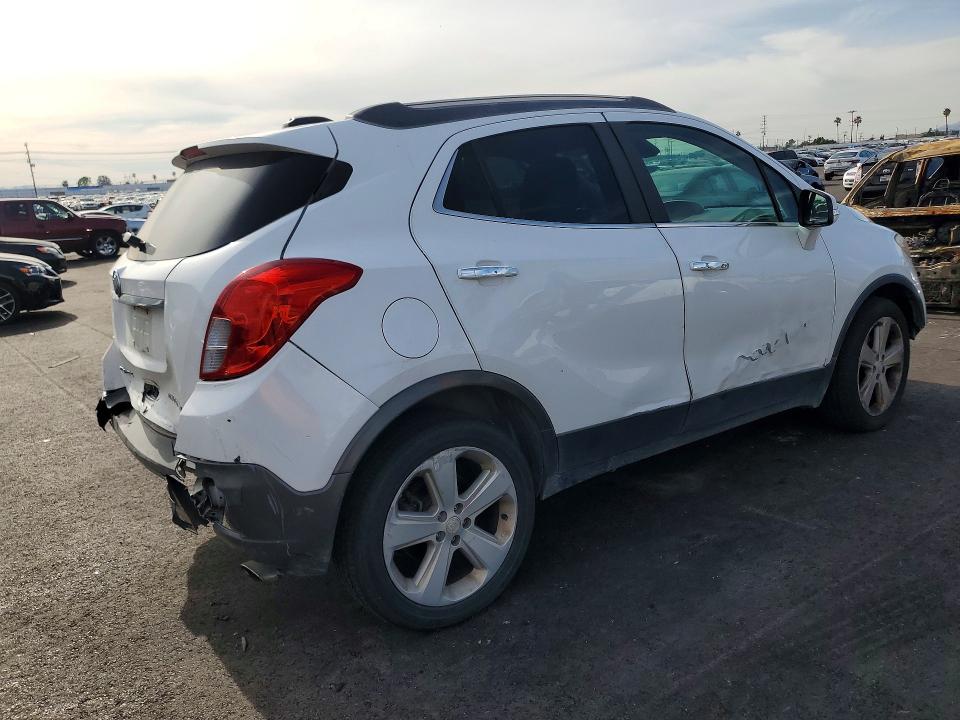 2016 Buick Encore VIN KL4CJASB3GB636242 COPART salvage auction — REAR END, Salvage Title, sold $625 on 2026-07-13 (photo 3)