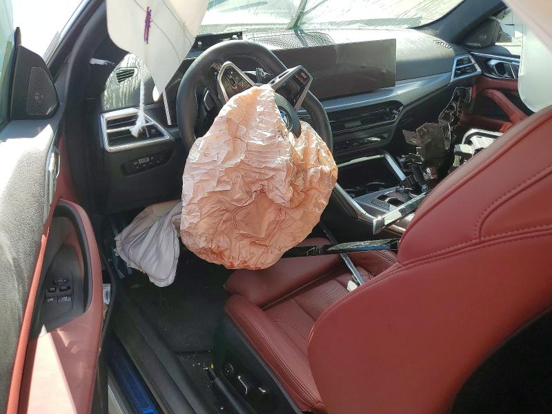 2025 BMW M4 VIN WBA83DA03SCT47742 COPART salvage auction — FRONT END, Ca - Salvage Certificate, sold $10,100 on 2026-07-24 (photo 8)