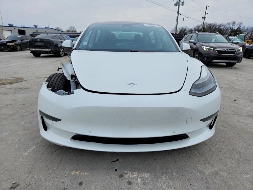 2021 Tesla Model 3 VIN 5YJ3E1EB5MF066176 COPART salvage auction — FRONT END, Tn - Salvage Certificate, sold $6,500 on 2026-08-03 (photo 5)